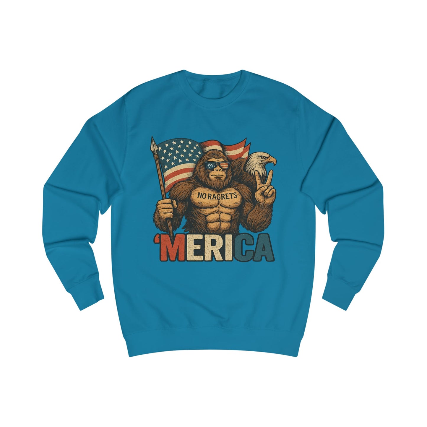 BIG FOOT MERICA  Unisex SWEATSHIRT (Placeholder Do Not Publish)