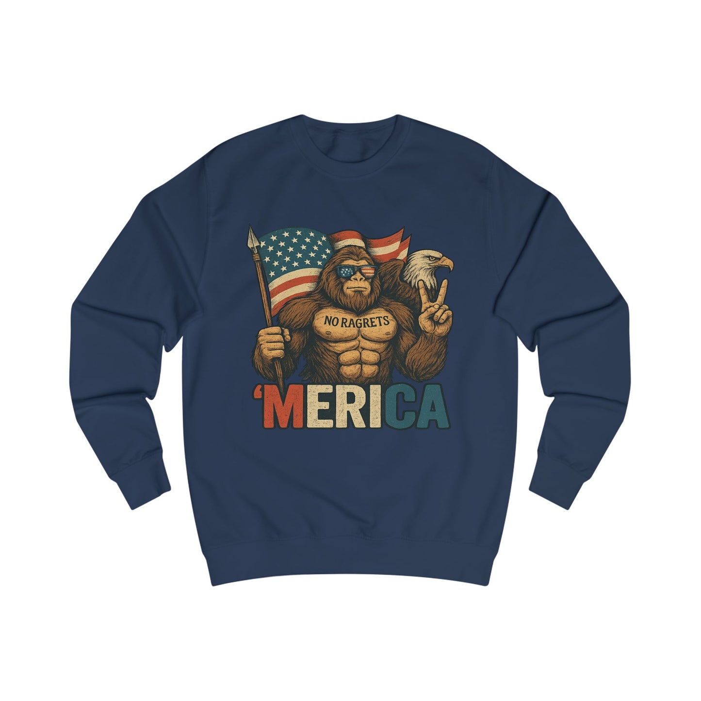 BIG FOOT MERICA  Unisex SWEATSHIRT (Placeholder Do Not Publish)