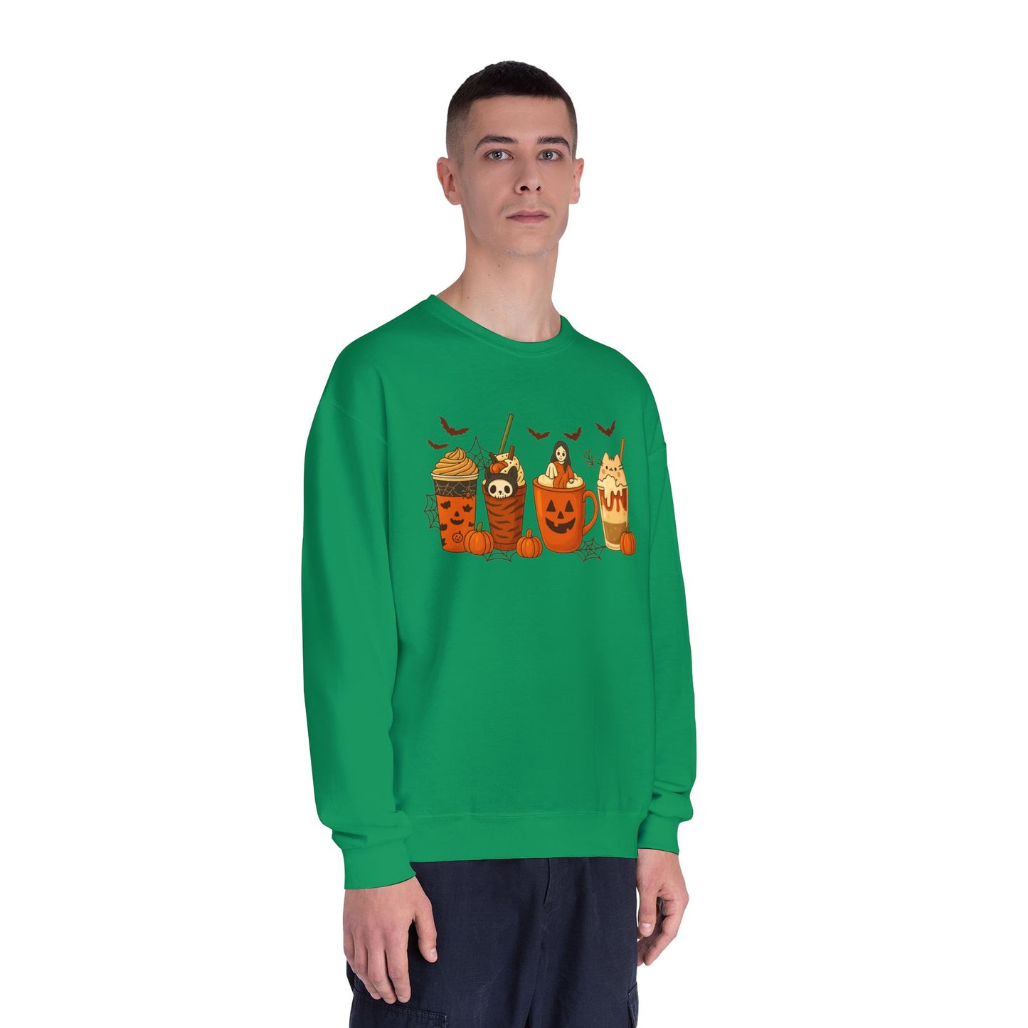 HALLOWEEN WITCHES DRINK SWEATSHIRT Unisex NuBlend® Crewneck Sweatshirt