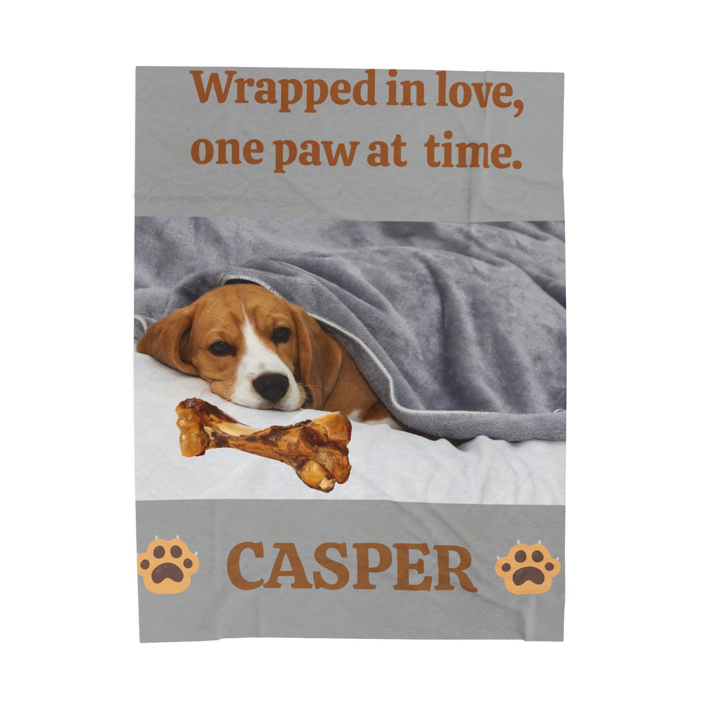 MY DOGGIE BLANKET Velveteen Plush Blanket (Placeholder Do Not Publish)