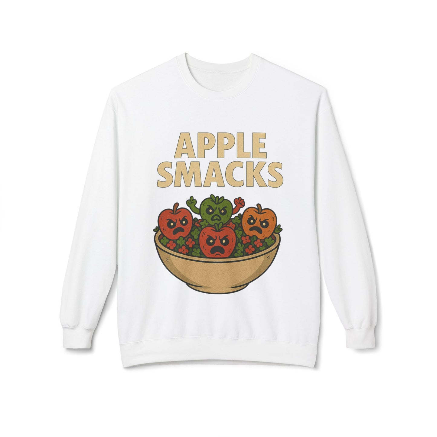 NEW APPLE SMACKS HALLOWEEN SWEATSHIRTS Unisex Midweight Softstyle Fleece Crewneck Sweatshirt