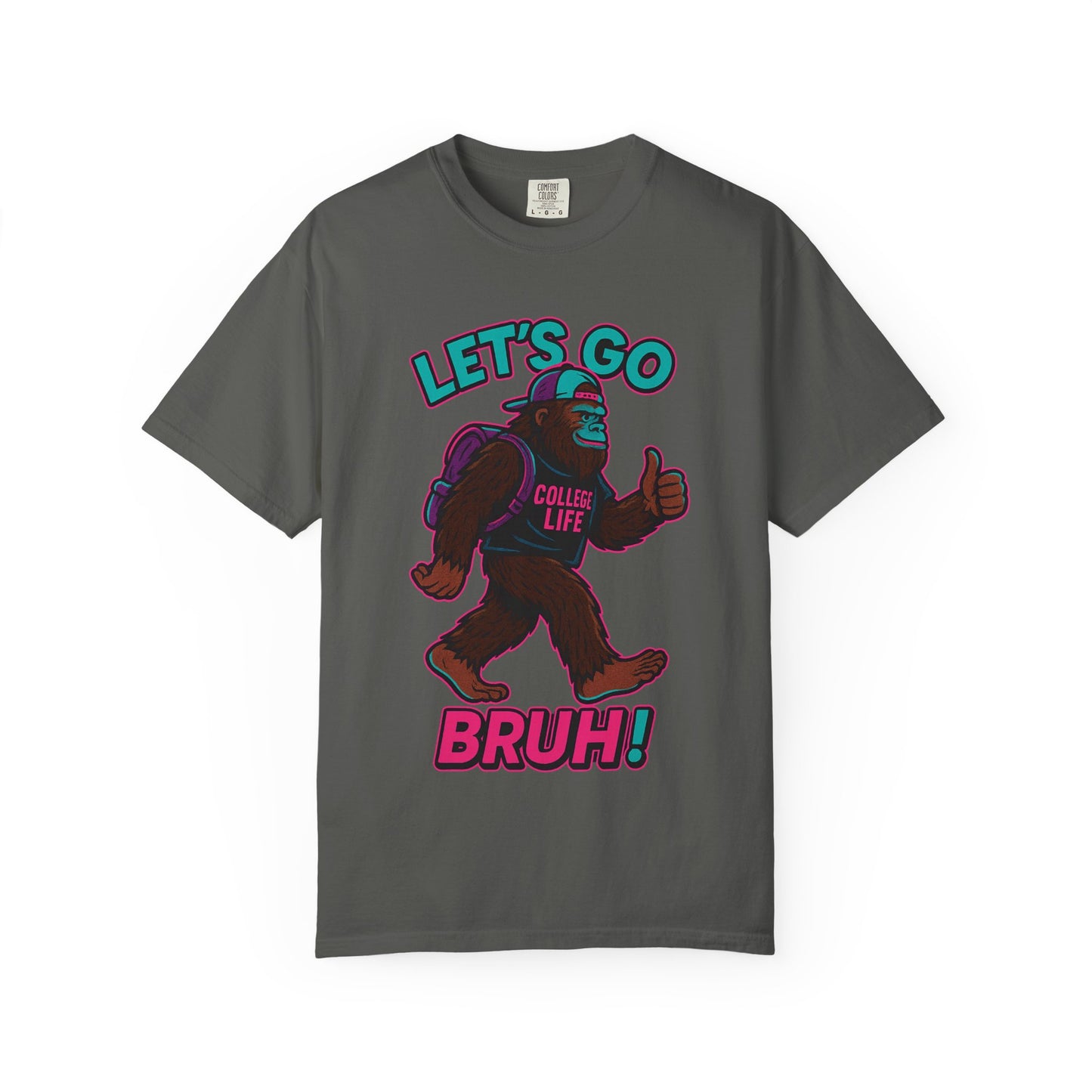BIG FOOT 80's COLLEGE  TEES Unisex Garment-Dyed T-shirt