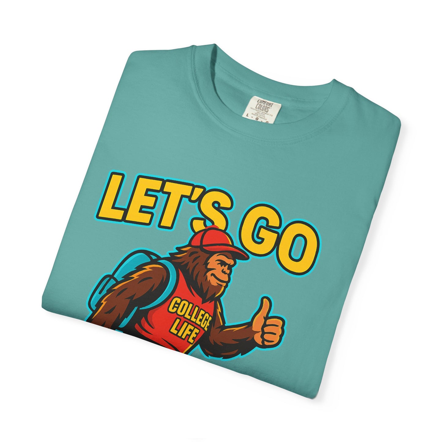 BIGFOOT CURRENT NEON COLLEGE TEES Unisex Garment-Dyed T-shirt