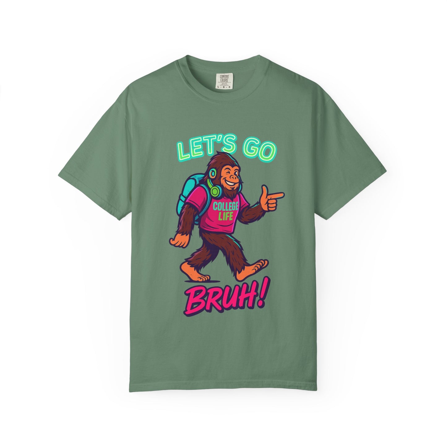 BIGFOOT CURRENT COLLEGE TEE Unisex Garment-Dyed T-shirt