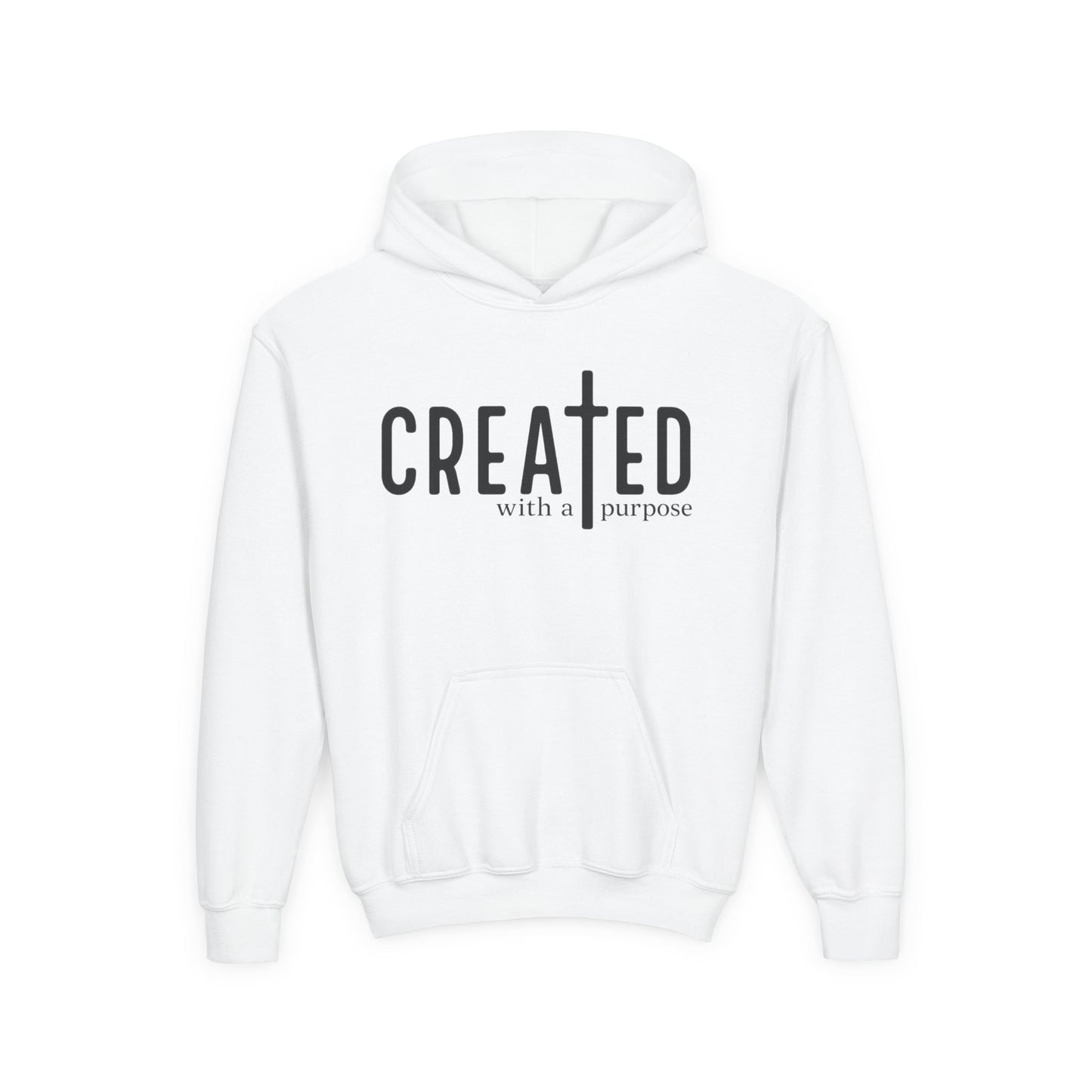 YOUTH HEAVY HOODIE  Heavy Blend Hooded Sweatshirt