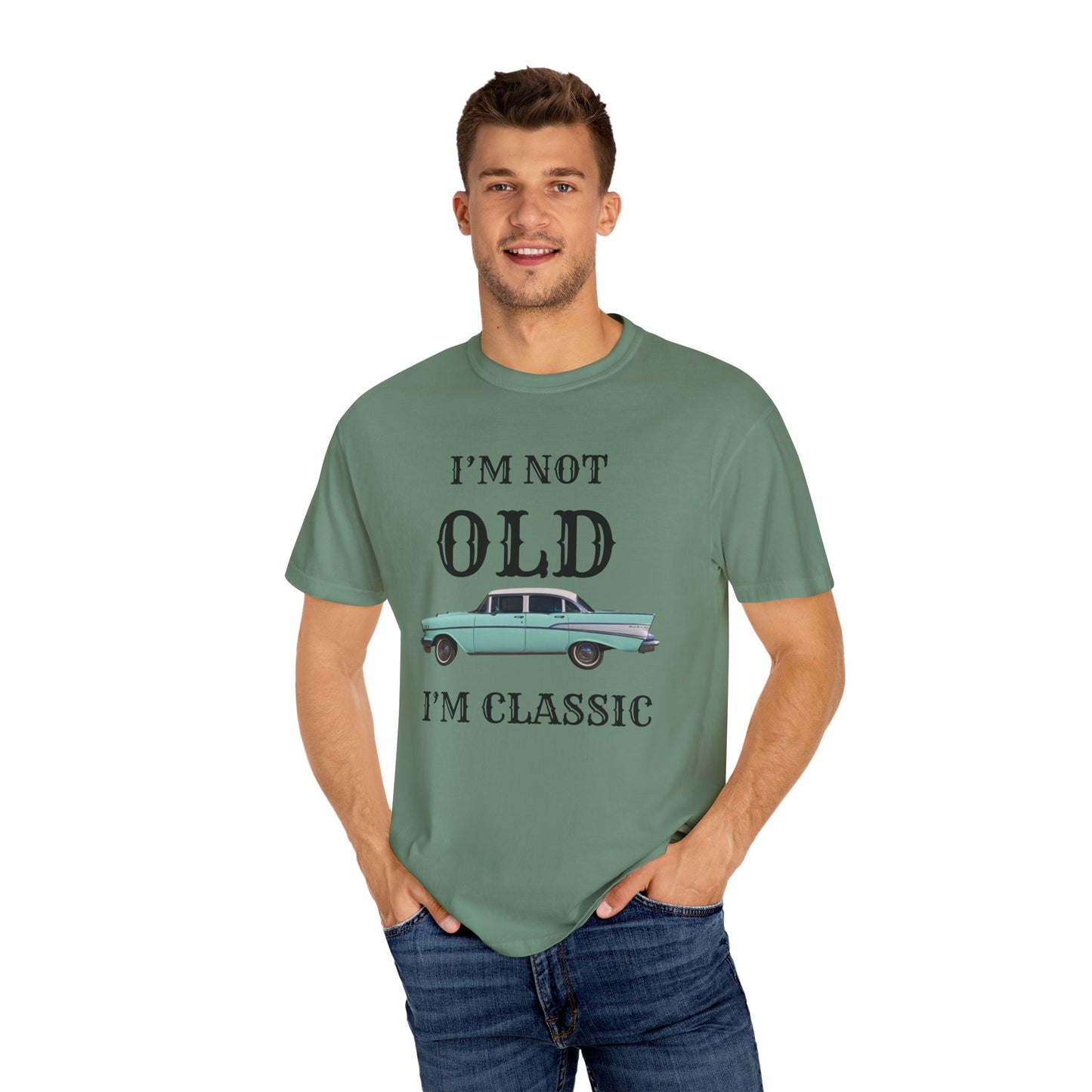 UNISEX VINTAGE CAR TSHIRT | I'm Not Old, I'm Classic | Perfect Gift for Car Lovers, Retro Lovers, Birthdays, Casual Wear