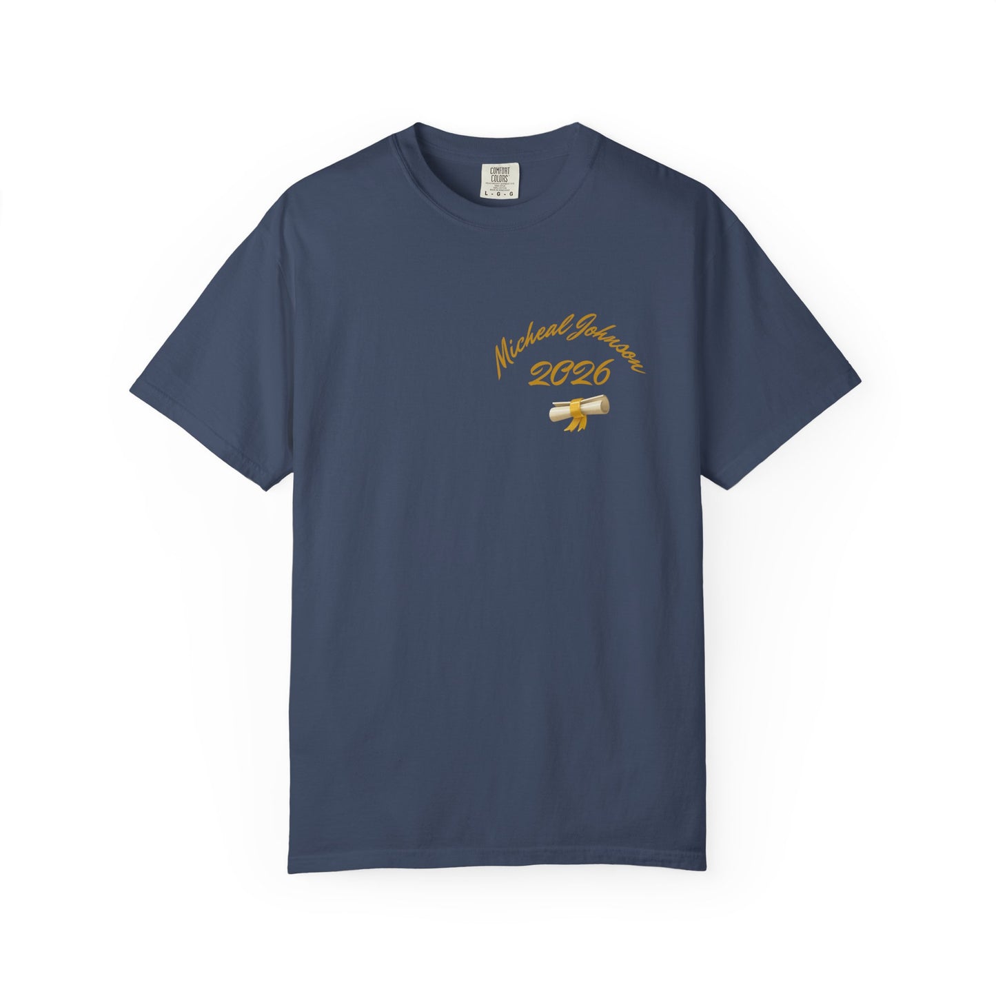 Class of 2026 Graduation T-Shirt, Customizable Graduation Tee, Unisex Gift for Grads, School Spirit Shirt, Celebratory Outfit