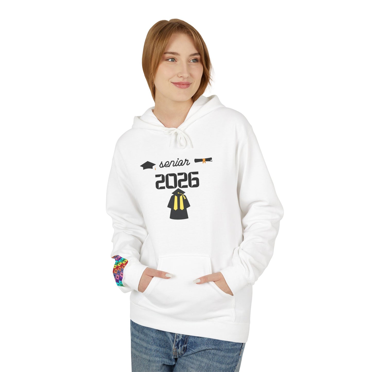 Graduation 2026 Hoodie, Softstyle Fleece Sweatshirt, Unisex College Apparel, Gift for Graduates, Cozy Graduation Outfit