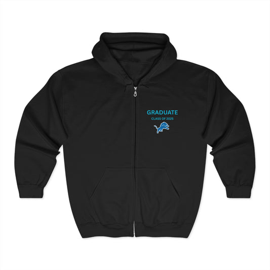 Fearless Graduate Full Zip Hoodie - Class of 2023