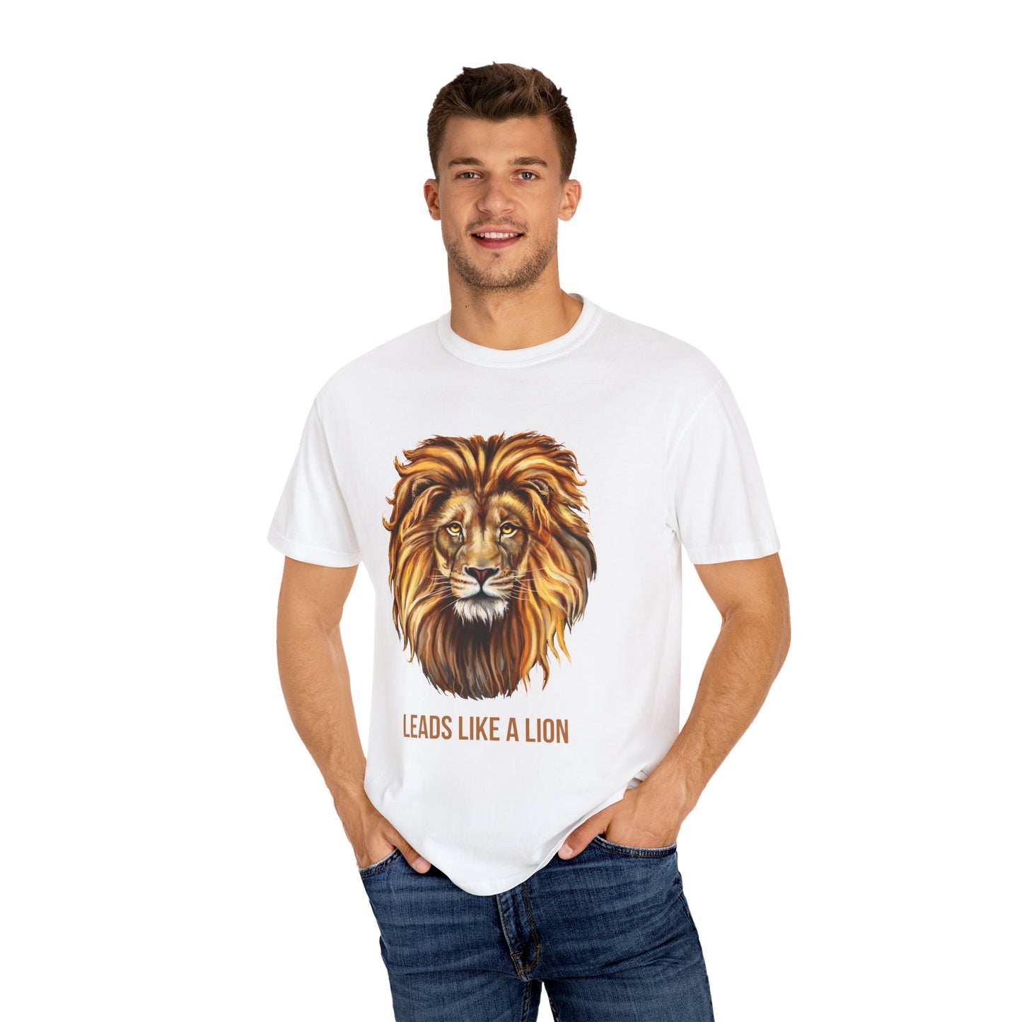BACK TO SCHOOL FEARLESS LION TSHIRT INSPIRATIONAL Tee, Gift for Animal Lovers, Motivational Shirt, Casual Wear Top