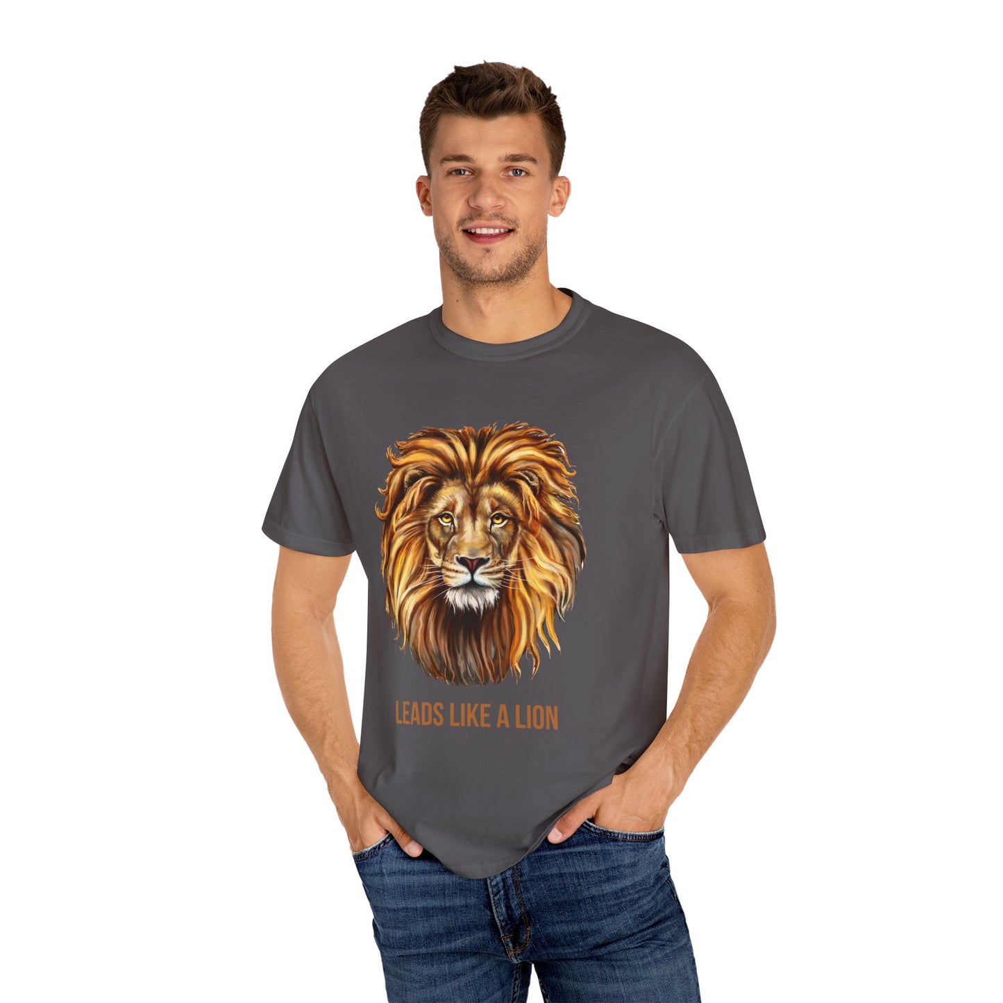 BACK TO SCHOOL FEARLESS LION TSHIRT INSPIRATIONAL Tee, Gift for Animal Lovers, Motivational Shirt, Casual Wear Top