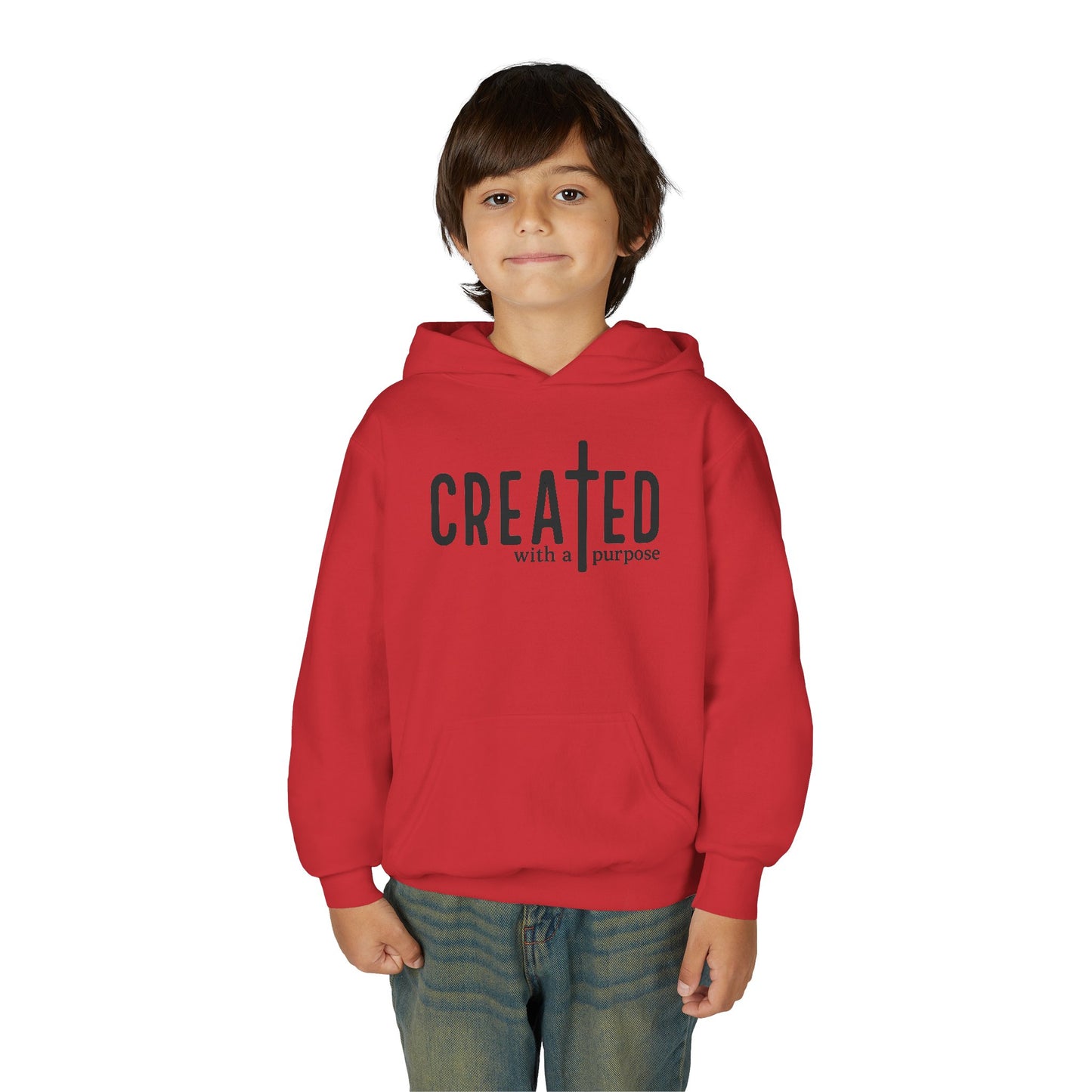 Youth Heavy Blend Hooded Sweatshirt