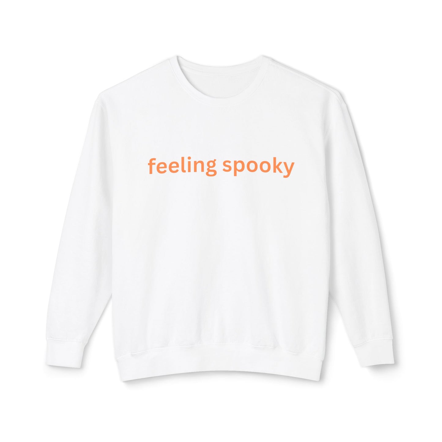 HALLOWEEN SPOOKY VIBES UNISEX SWEATSHIRT, Cozy Crewneck, Fall Fashion, Casual Sweatshirt
