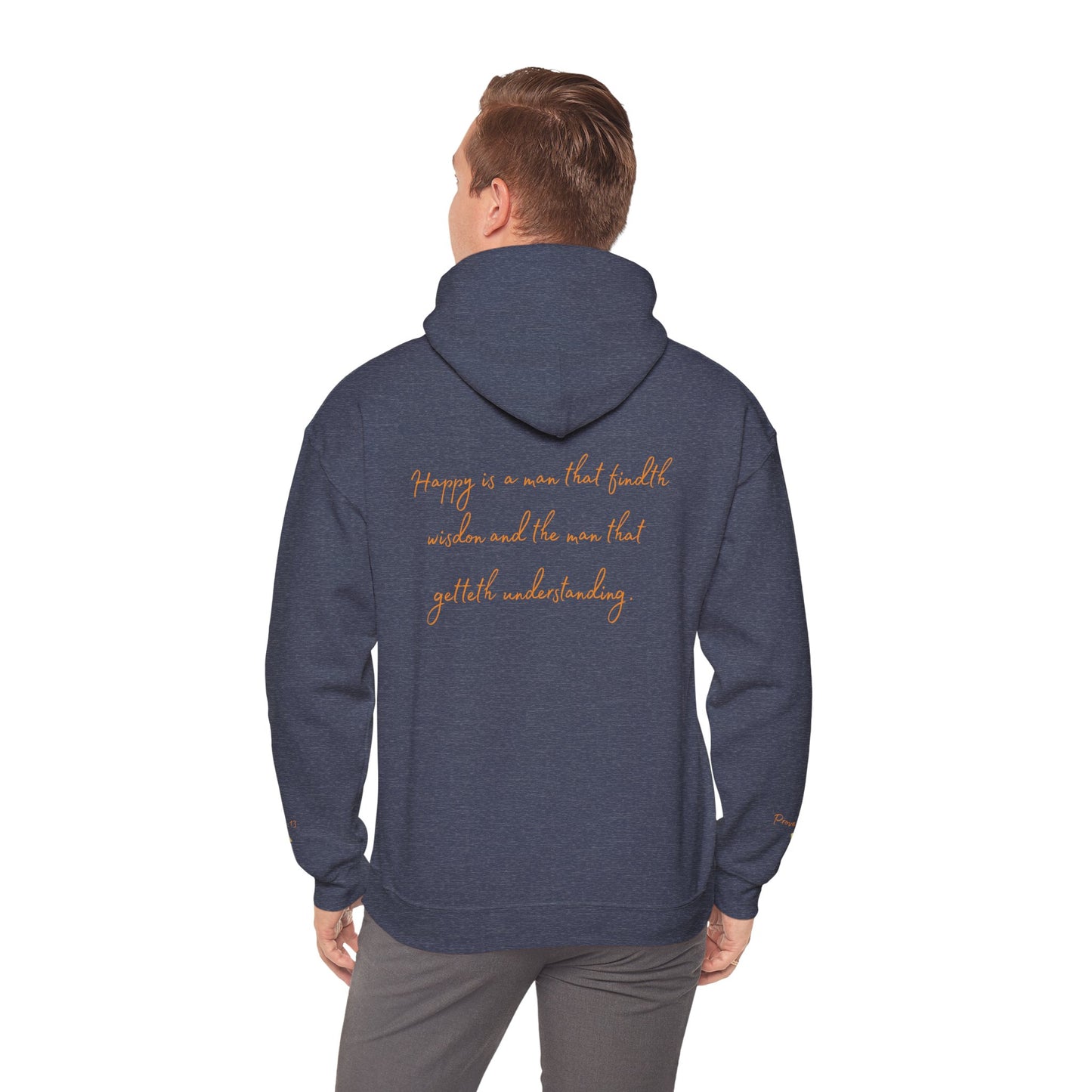 INSPIRATIONAL BIBLE VERSE HOODIE Sweatshirt - Proverbs 3:13