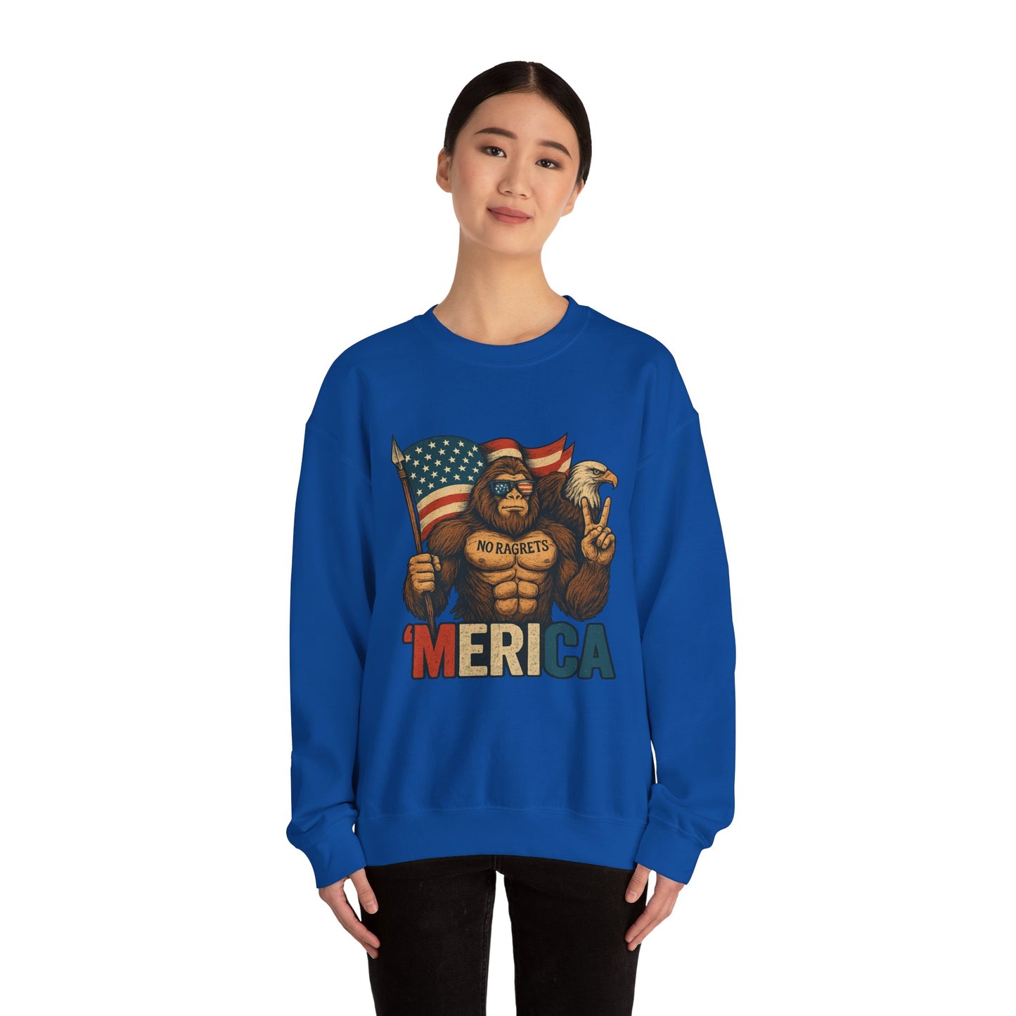 BIGFOOT SWEATSHIRT Unisex Heavy Blend™ Crewneck Sweatshirt (Placeholder Do Not Publish)