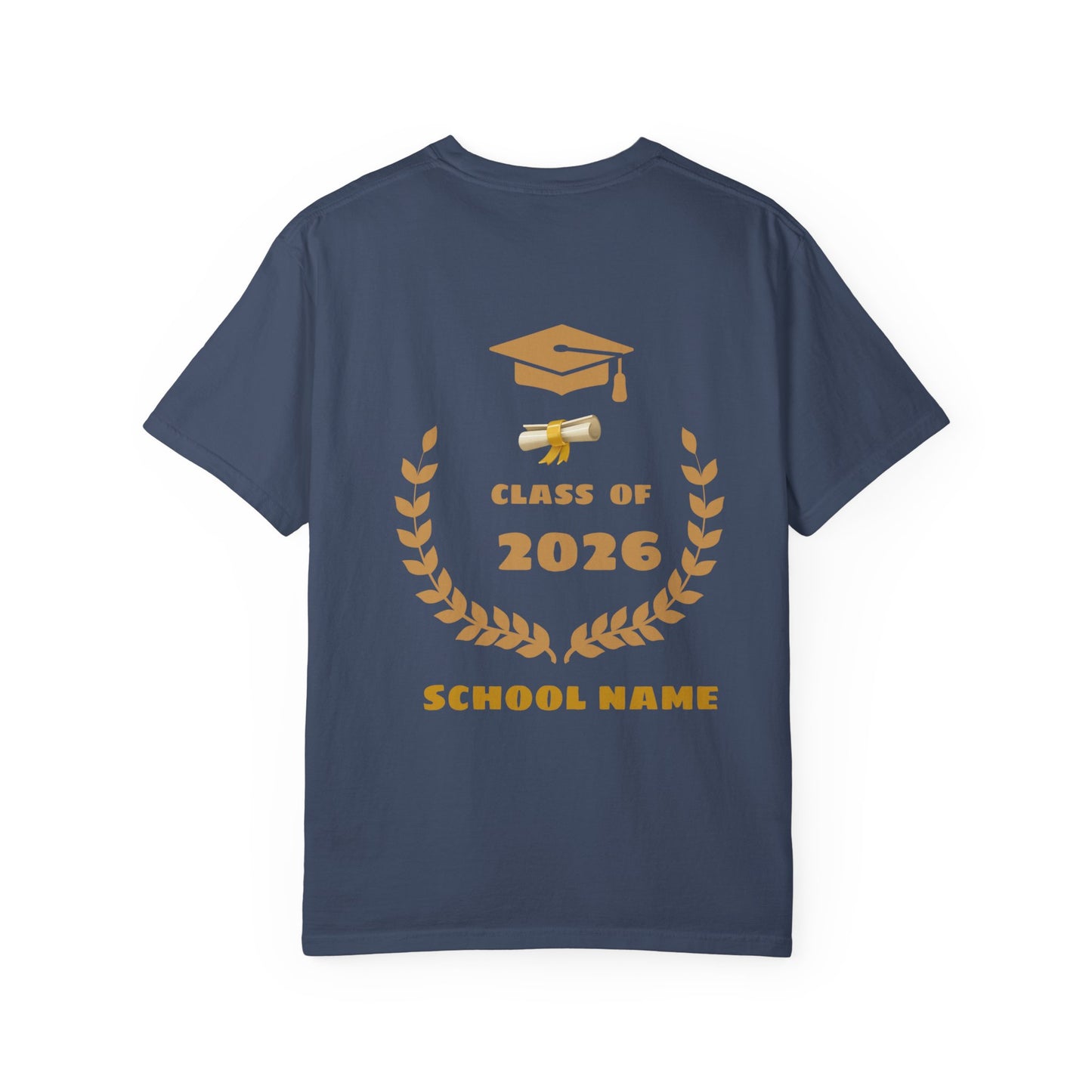Class of 2026 Graduation T-Shirt, Customizable Graduation Tee, Unisex Gift for Grads, School Spirit Shirt, Celebratory Outfit
