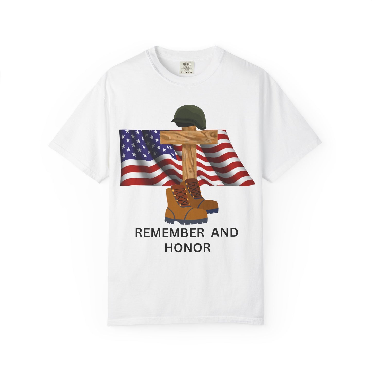 Memorial Day Tribute T-Shirt | Remember and Honor Gift | Unisex Garment-Dyed Top | Patriotic Tee for Veterans, 4th of July, Casual [...]
