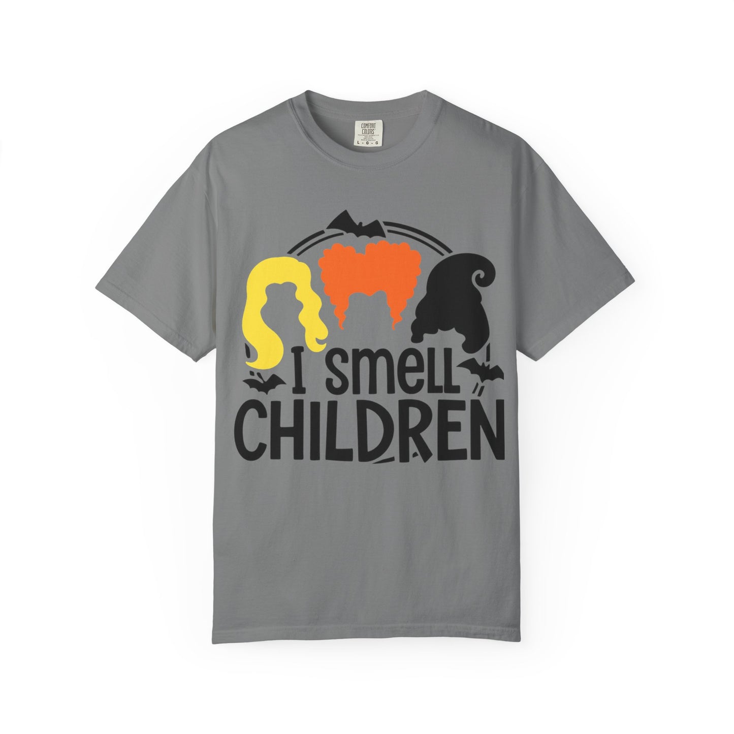 HALLOWEEN I SMELL CHILDREN Unisex Garment-Dyed T-shirt