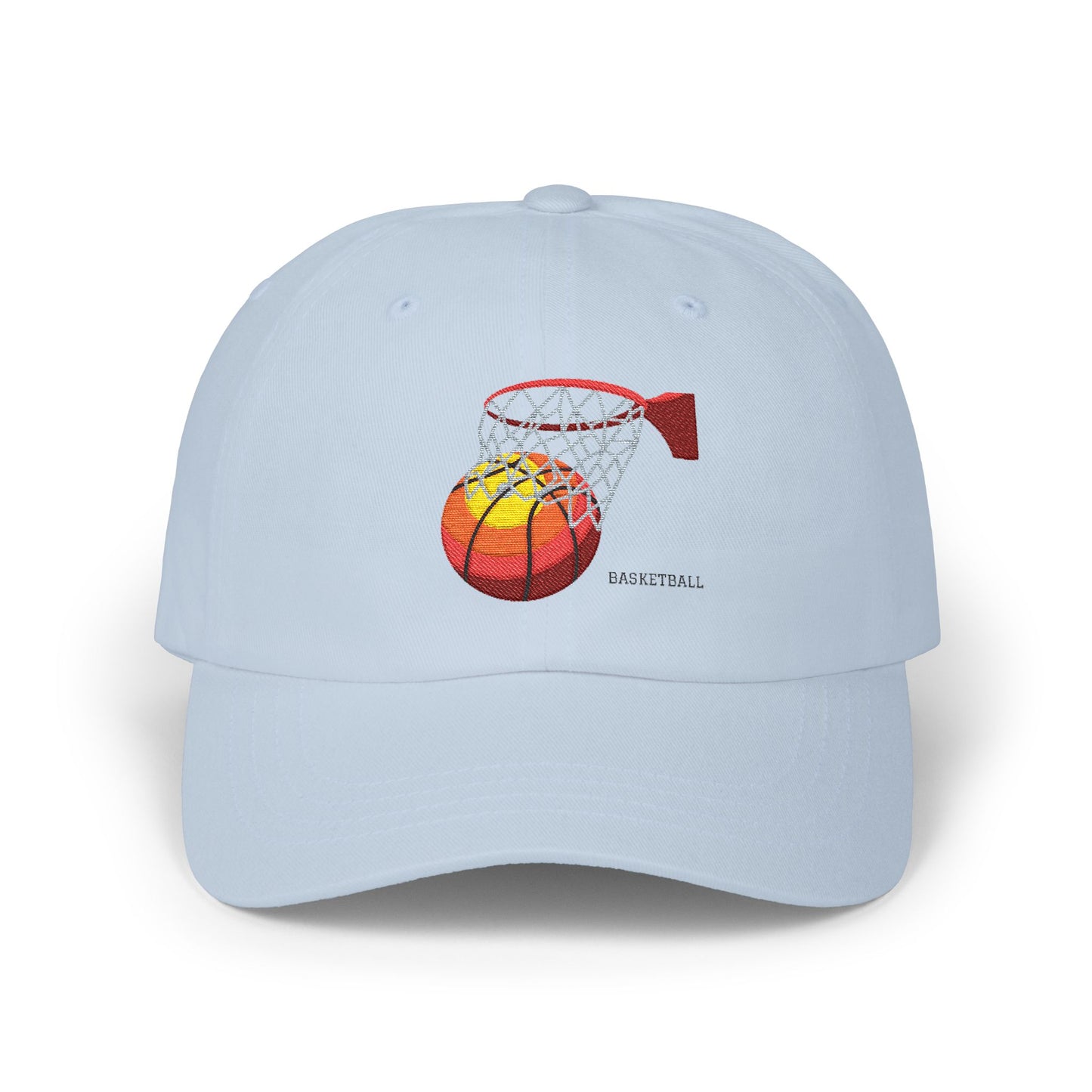 Basketball Dad Cap - Classic White Hat for Sports Lovers