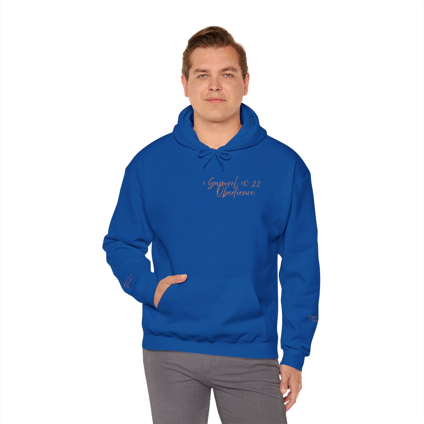 INSPIRATIONAL Unisex Hoodie - 'Obedience' & 'Sacrifice' Quotes