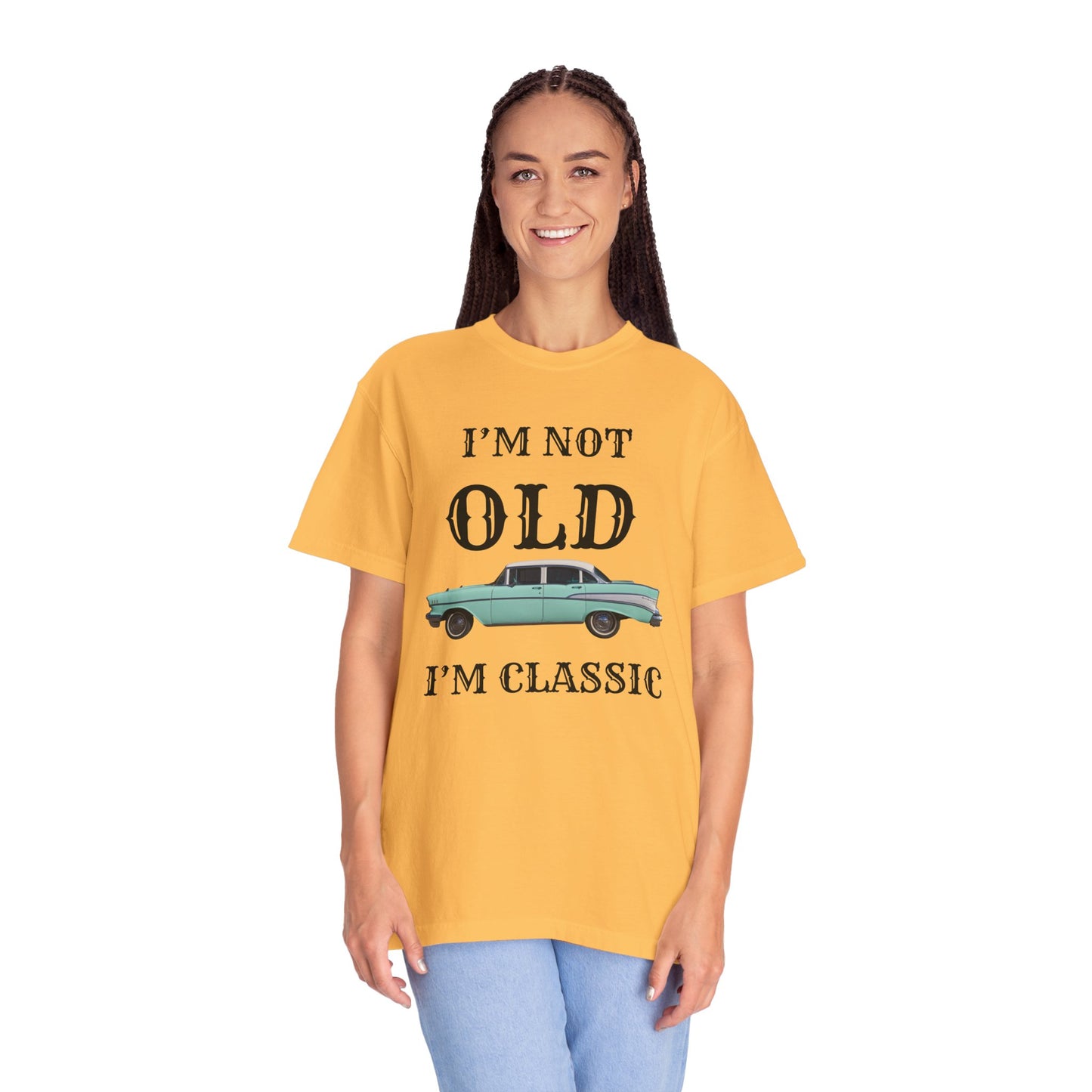 UNISEX VINTAGE CAR TSHIRT | I'm Not Old, I'm Classic | Perfect Gift for Car Lovers, Retro Lovers, Birthdays, Casual Wear