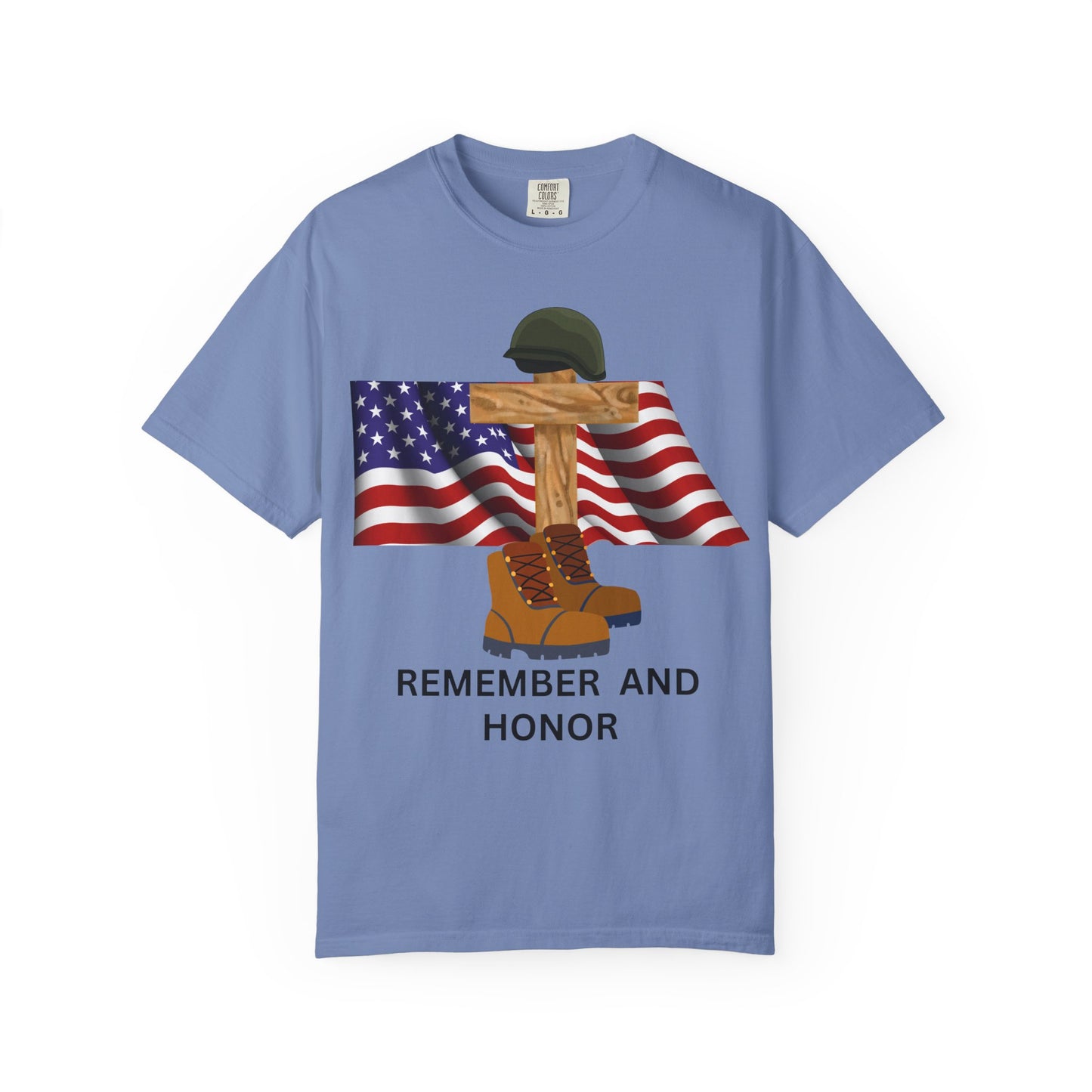 Memorial Day Tribute T-Shirt | Remember and Honor Gift | Unisex Garment-Dyed Top | Patriotic Tee for Veterans, 4th of July, Casual [...]