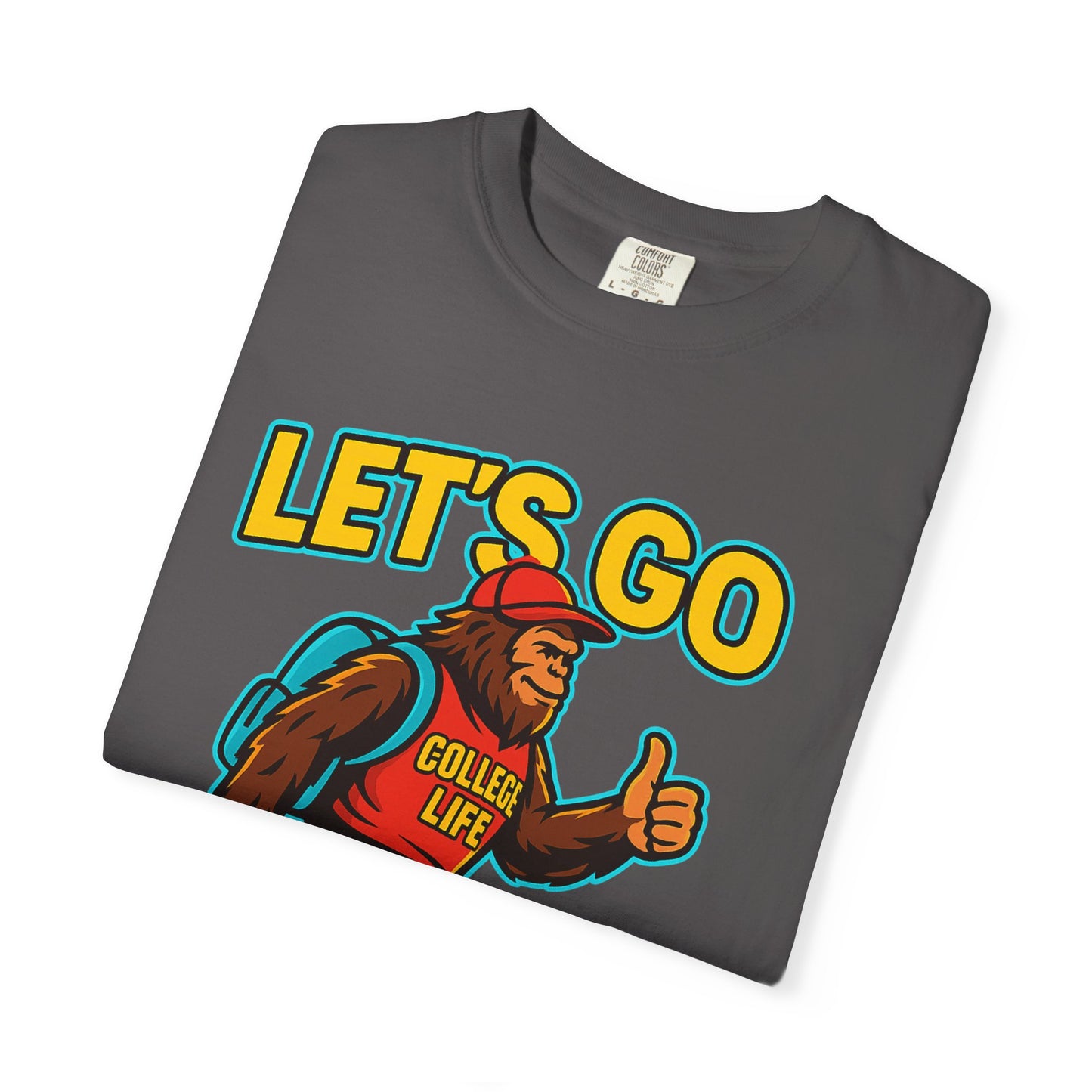 BIGFOOT CURRENT NEON COLLEGE TEES Unisex Garment-Dyed T-shirt