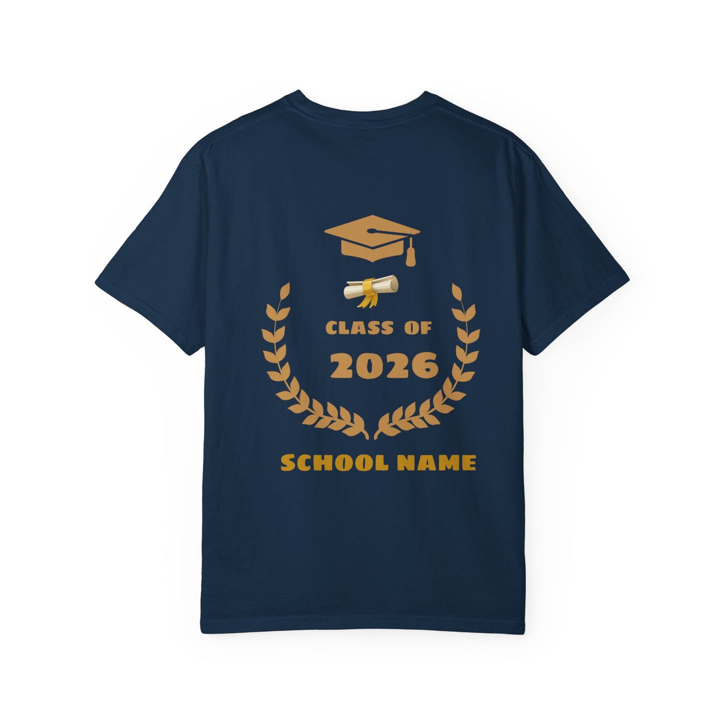 Class of 2026 Graduation T-Shirt, Customizable Graduation Tee, Unisex Gift for Grads, School Spirit Shirt, Celebratory Outfit