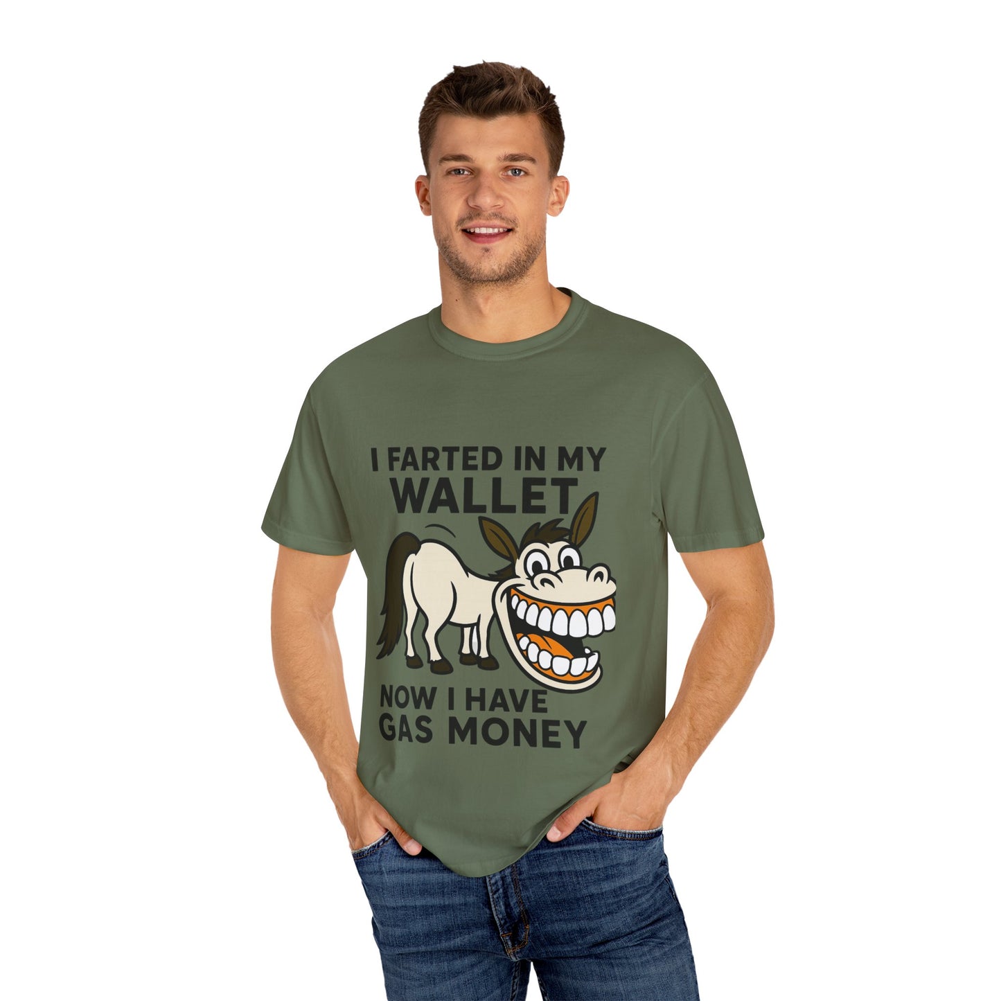 GAS TSHIRT Unisex Garment-Dyed T-shirt