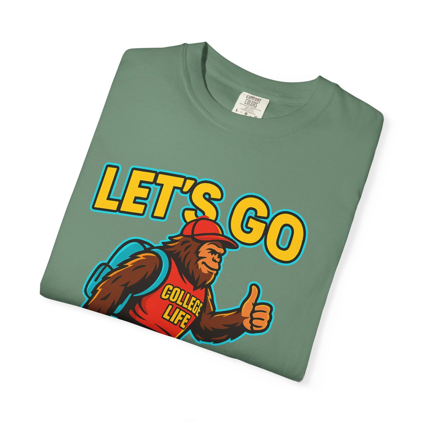 BIGFOOT CURRENT NEON COLLEGE TEES Unisex Garment-Dyed T-shirt
