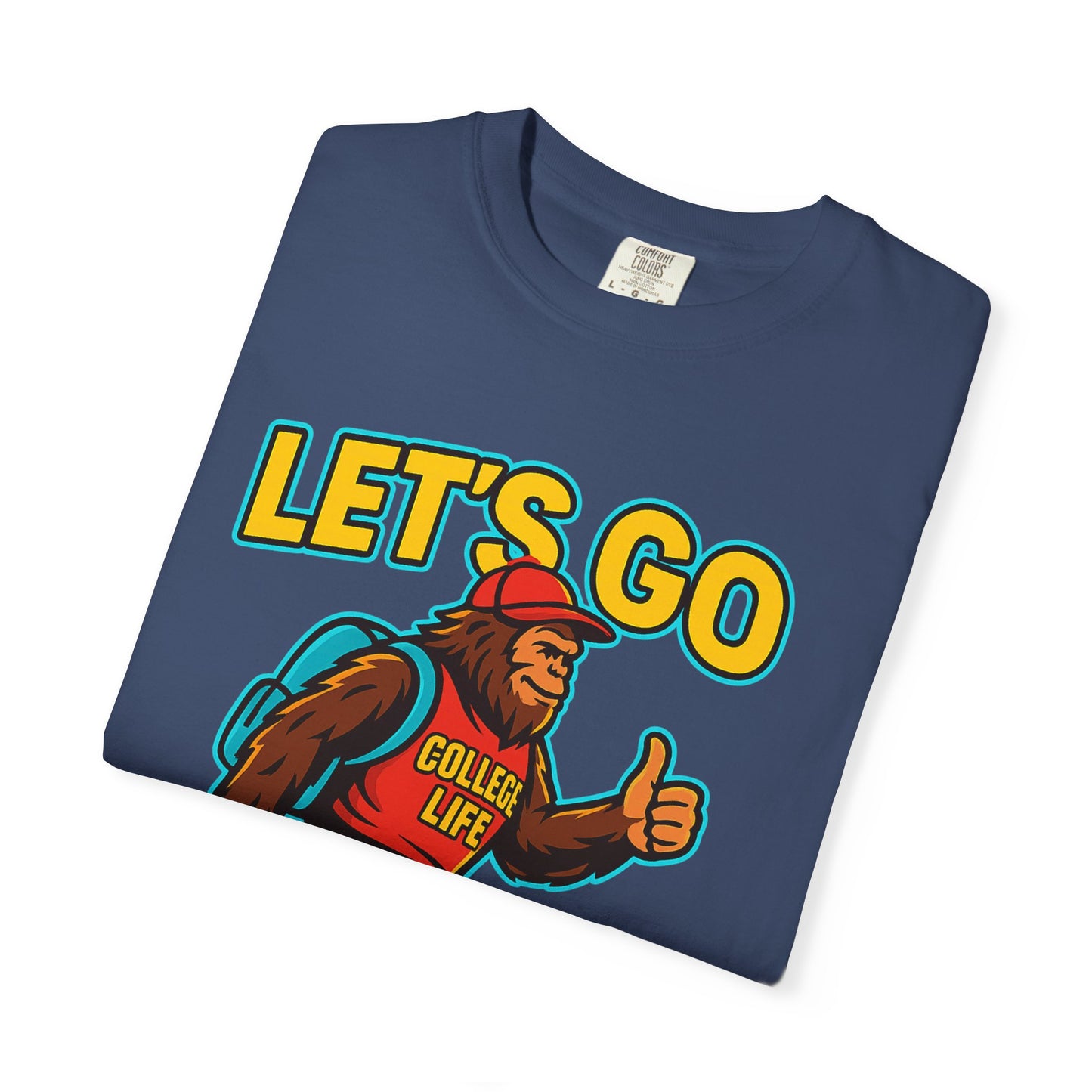 BIGFOOT CURRENT NEON COLLEGE TEES Unisex Garment-Dyed T-shirt