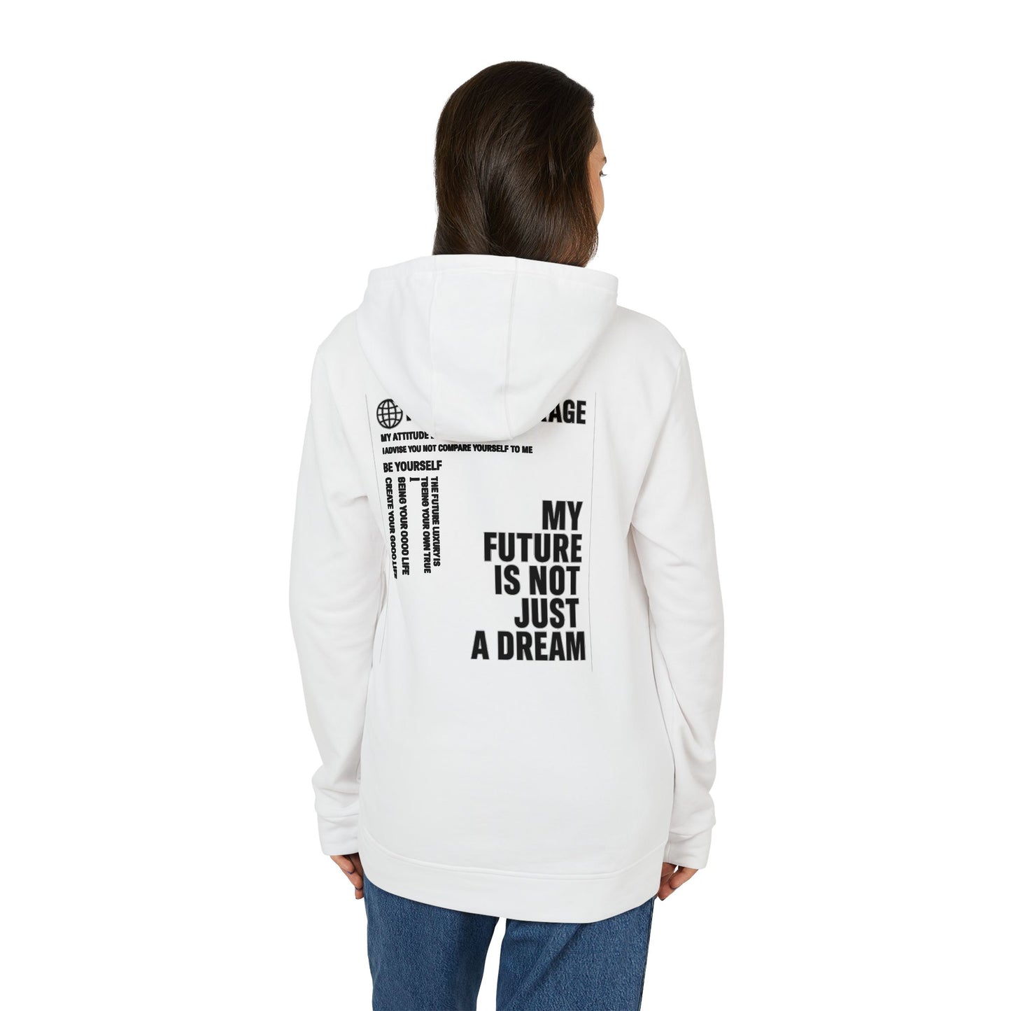 MY FUTURE HOODIE COLLEGE adidas Unisex Fleece Hoodie