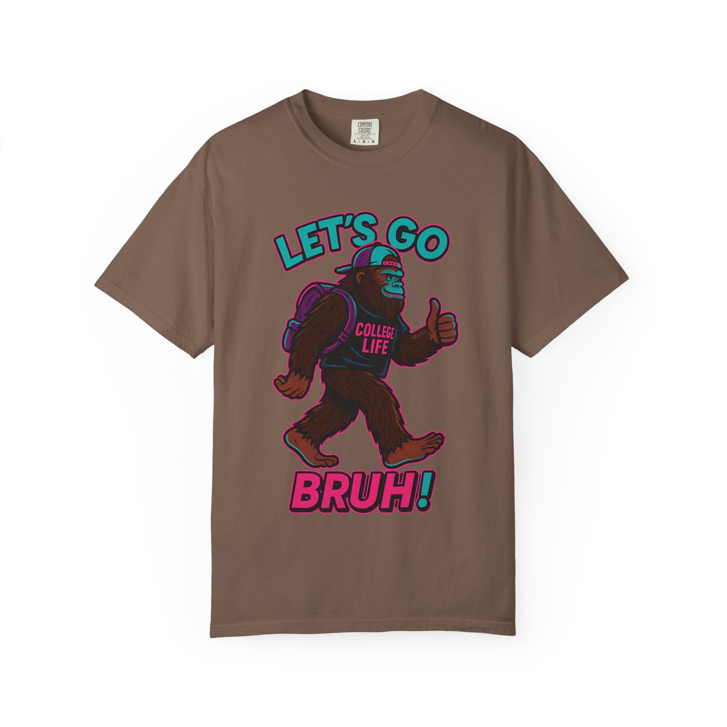 BIG FOOT 80's COLLEGE  TEES Unisex Garment-Dyed T-shirt