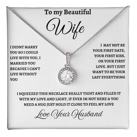 To My Beautiful Wife - Everlasting Love Necklace