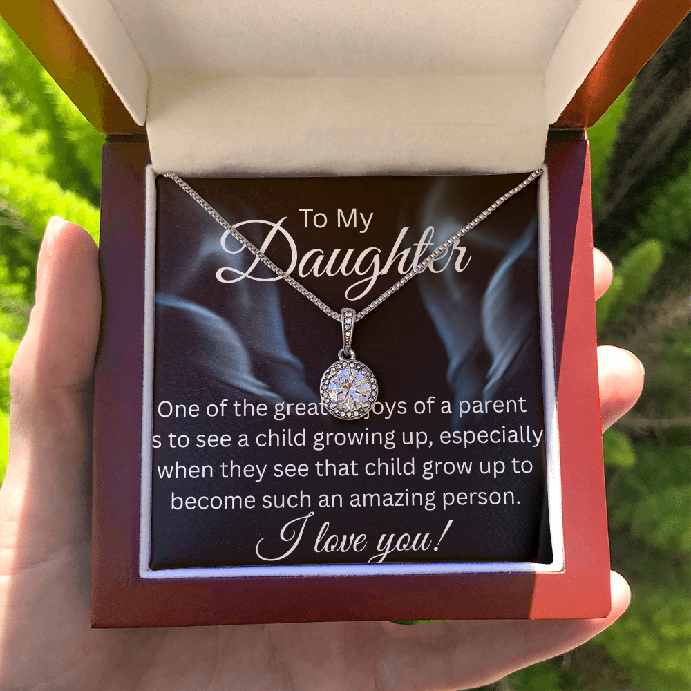 TO MY DAUGHTER  ETERNAL HOPE NECKLACE....GREATEST JOY