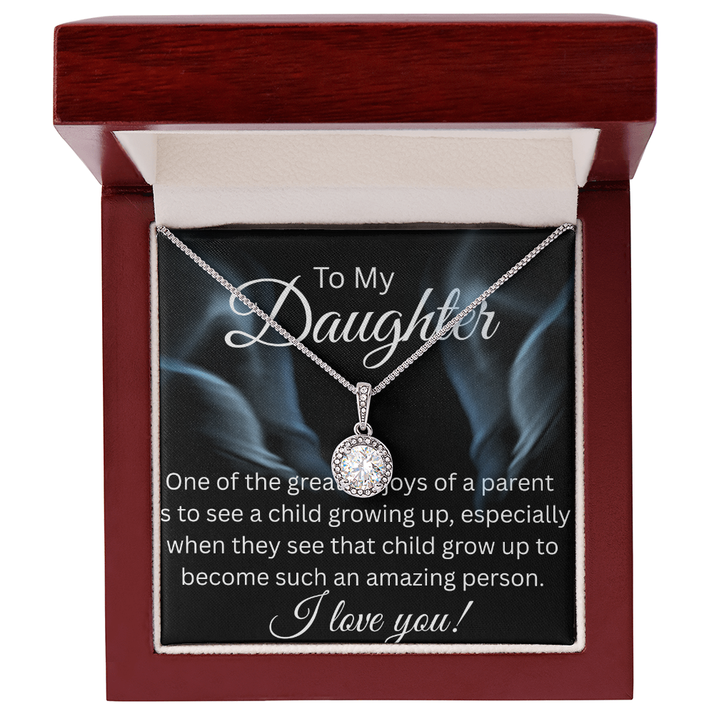 TO MY DAUGHTER  ETERNAL HOPE NECKLACE....GREATEST JOY