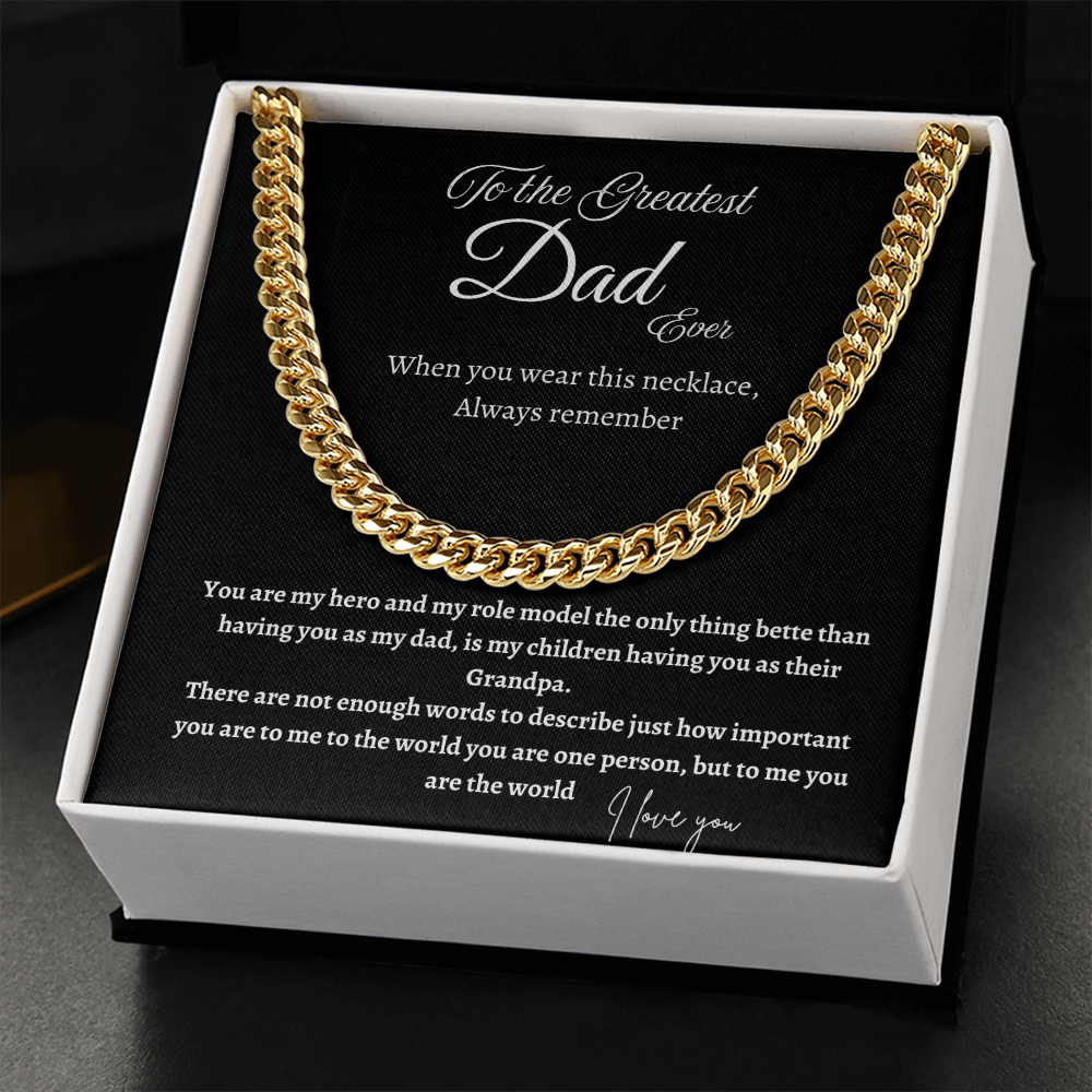 To the Greatest Dad Ever