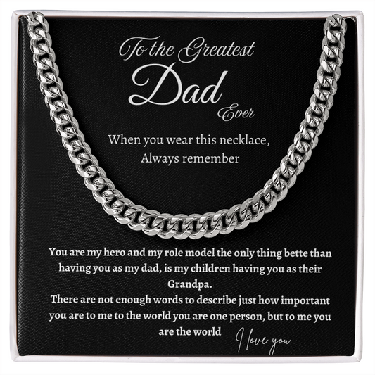 To the Greatest Dad Ever