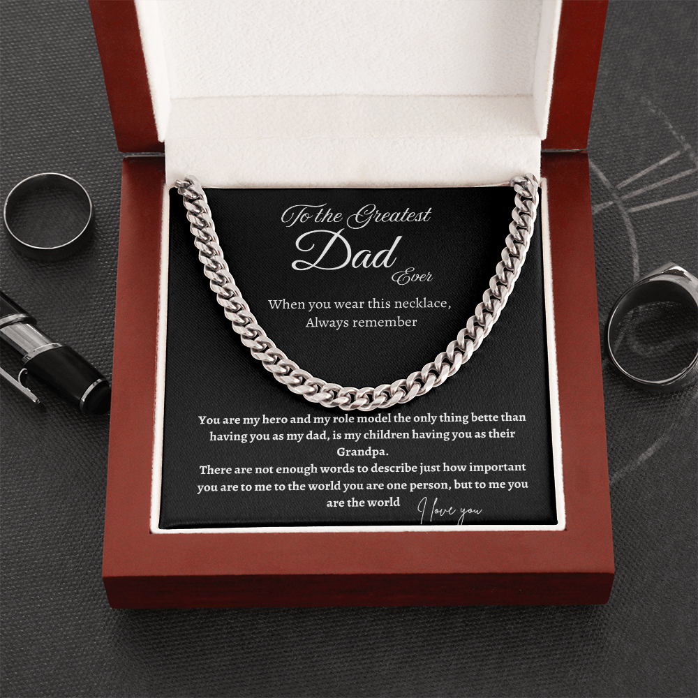 To the Greatest Dad Ever