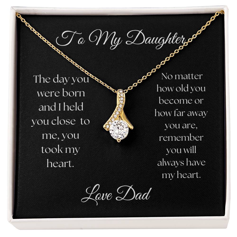 To My Daughter - Alluring Beautiful Necklace