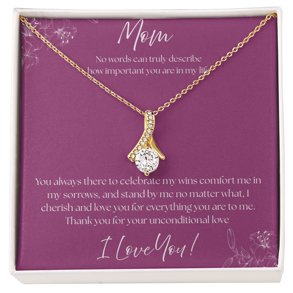 TO MY LOVING MOM NECKLACE
