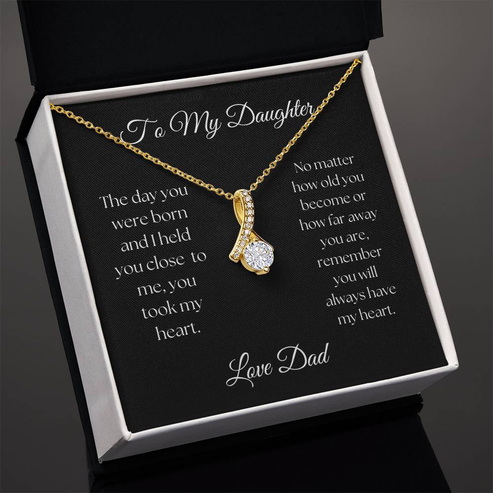 To My Daughter - Alluring Beautiful Necklace