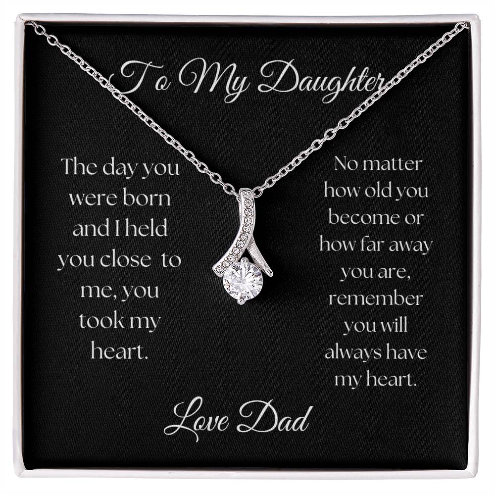 To My Daughter - Alluring Beautiful Necklace