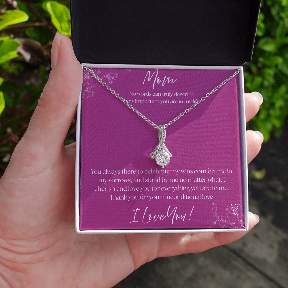 TO MY LOVING MOM NECKLACE