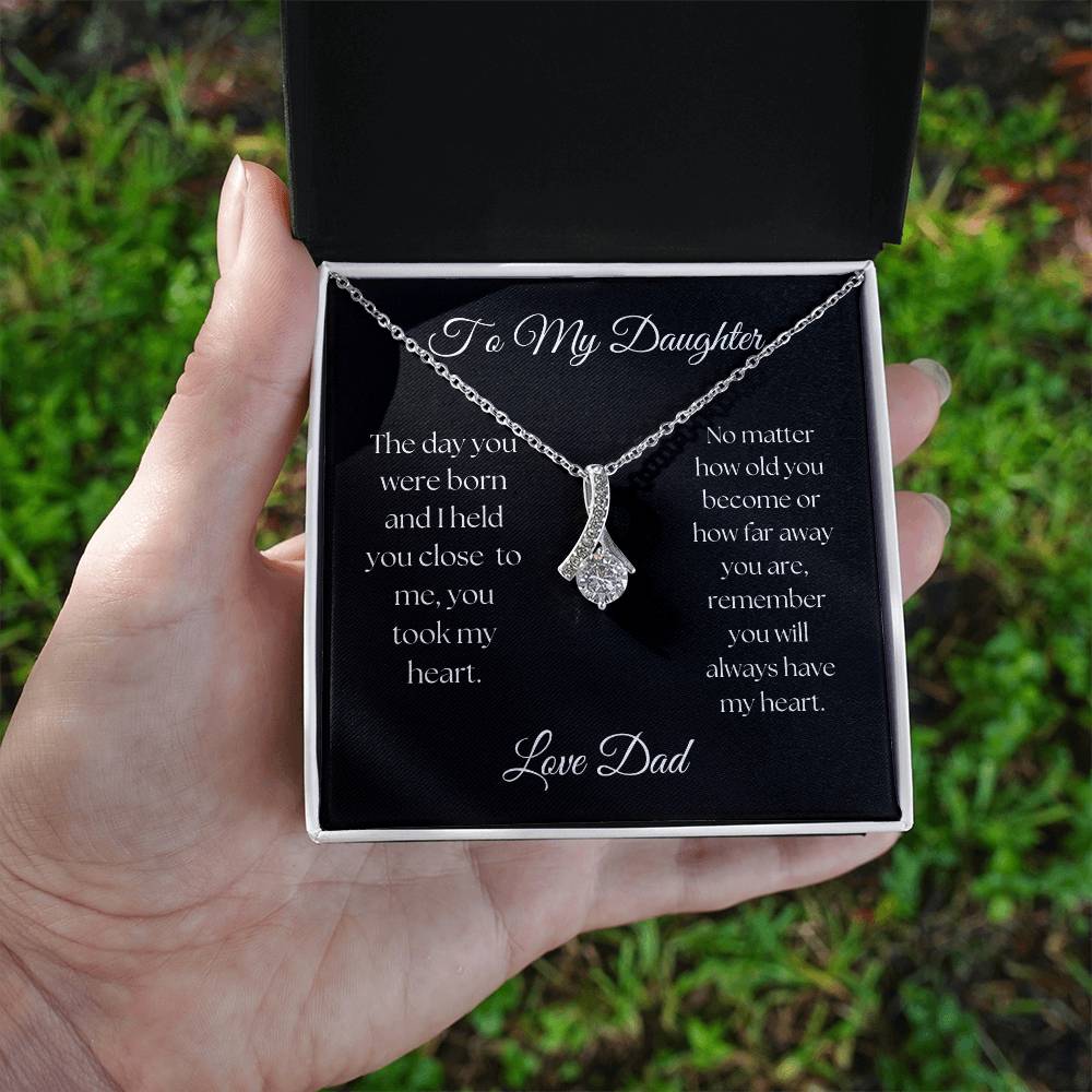 To My Daughter - Alluring Beautiful Necklace