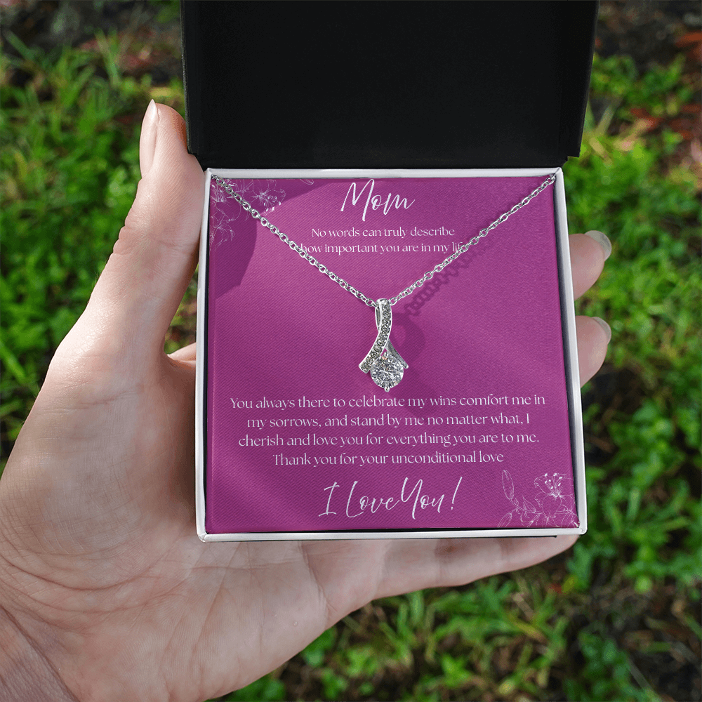 TO MY LOVING MOM NECKLACE