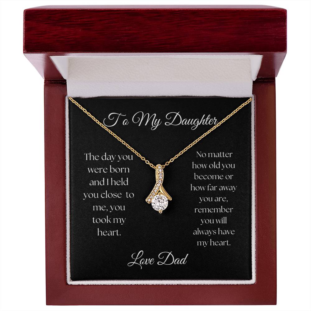 To My Daughter - Alluring Beautiful Necklace