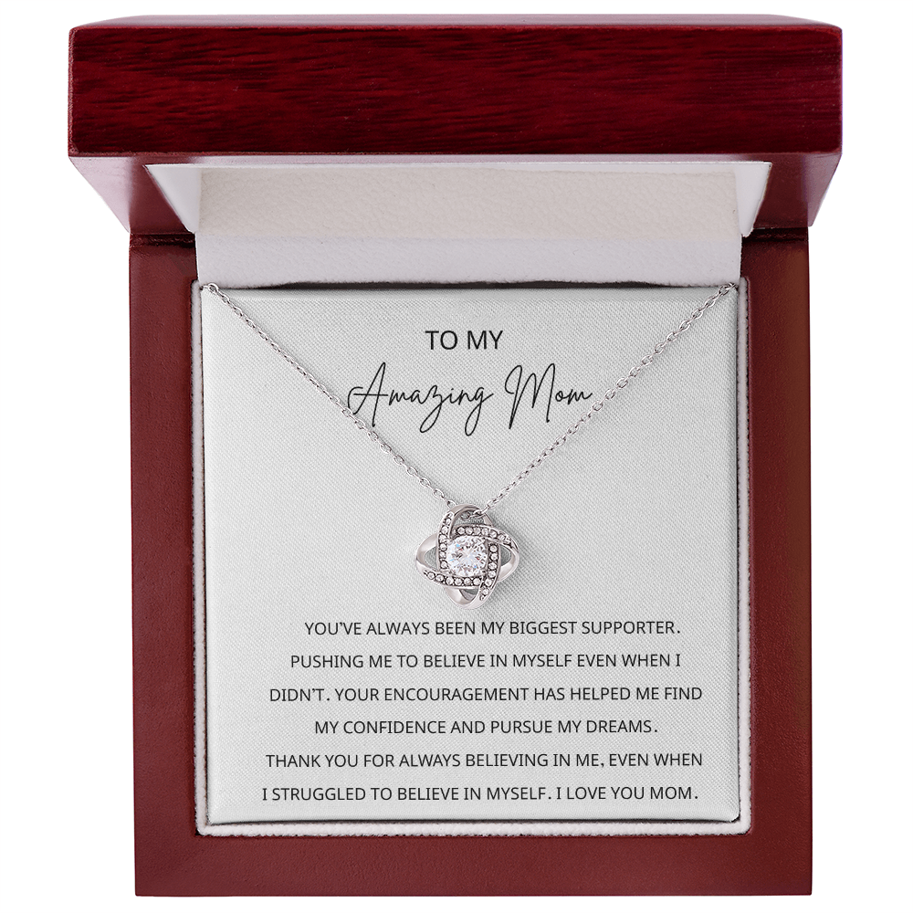 MOM LOVE NOT NECKLACE