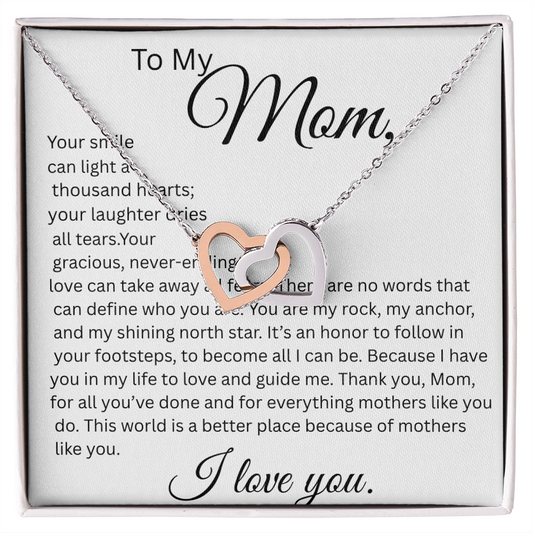 TO MY MOM, YOUR SMILE