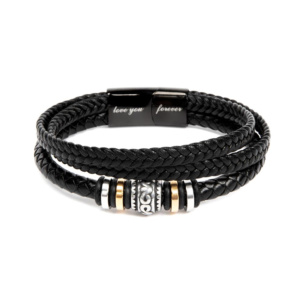 To the Greatest Dad - Love You Forever Bracelet